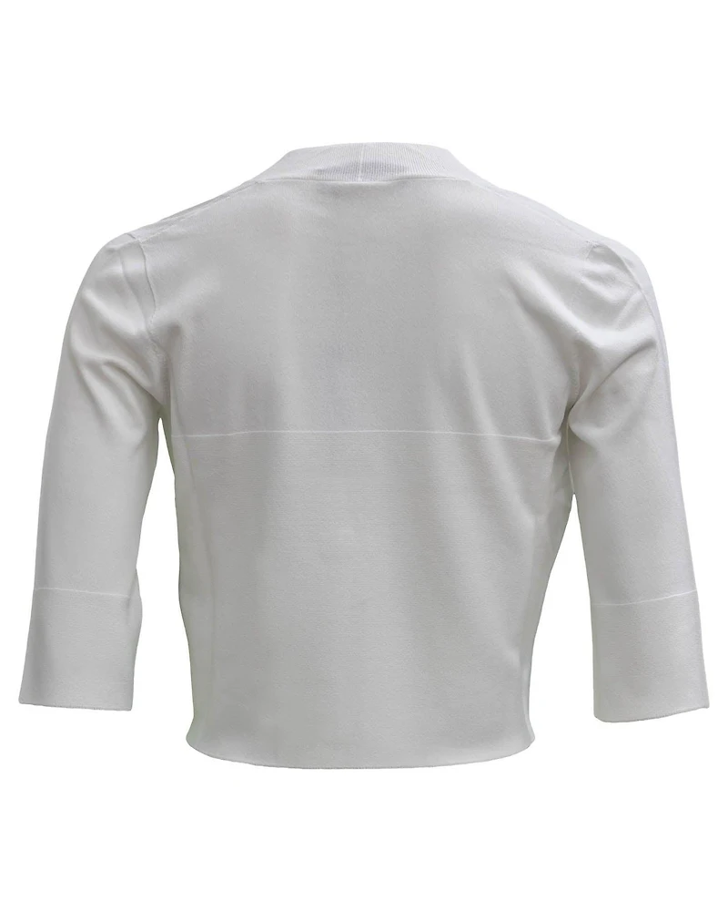 Short Cardi-White