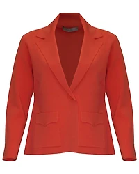 Single Breast Jacket Red