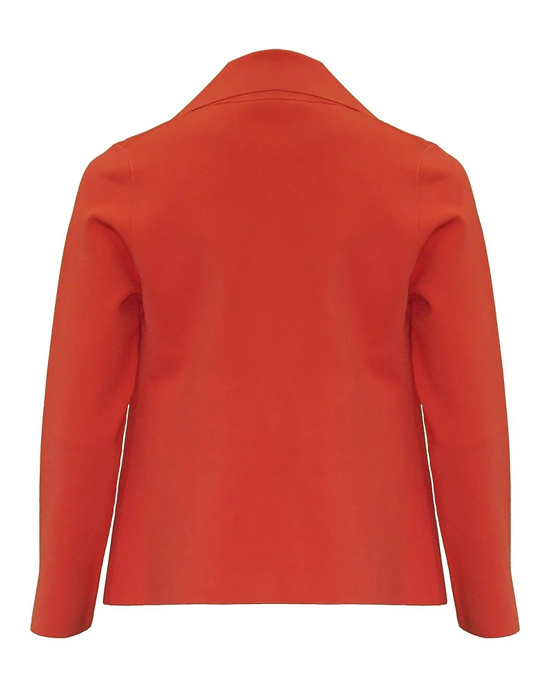 Single Breast Jacket Red