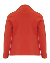Single Breast Jacket Red