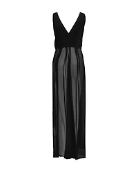 Sleeveless Sheer Jumpsuit