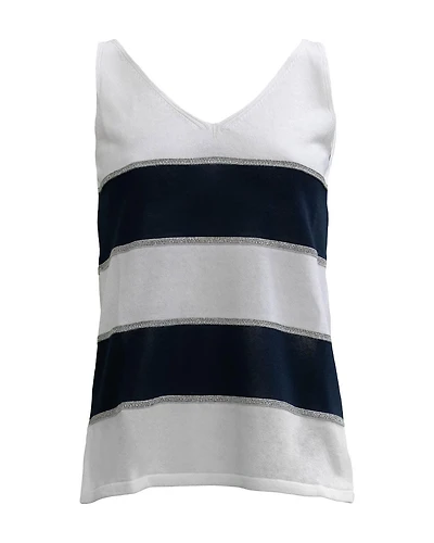 Sleeveless V-Neck Top