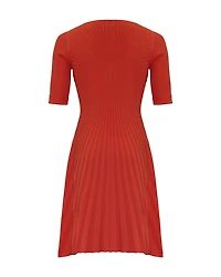 Starburst Fit & Flair Dress
