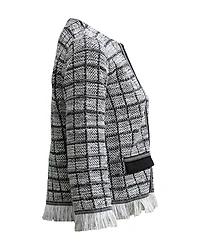 Tweed Fringe Jacket