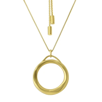 Lagos Frame Pendant Necklace