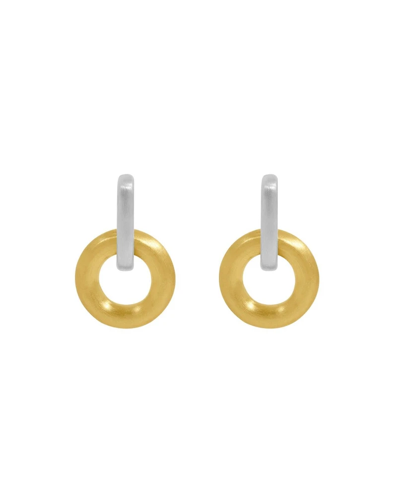 Linear Mini Drop Earrings