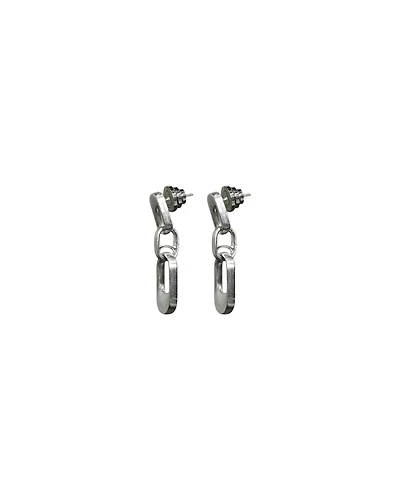 Manhattan Chain Link Mini Drop Earrings