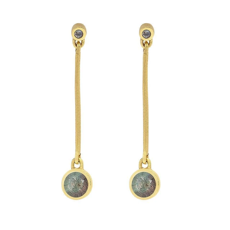 Signature Knockout Drop Earrings