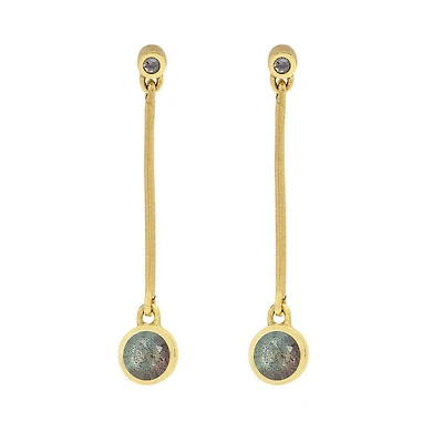 Signature Knockout Drop Earrings