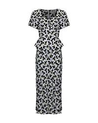 Aurora Graphic Print Dress