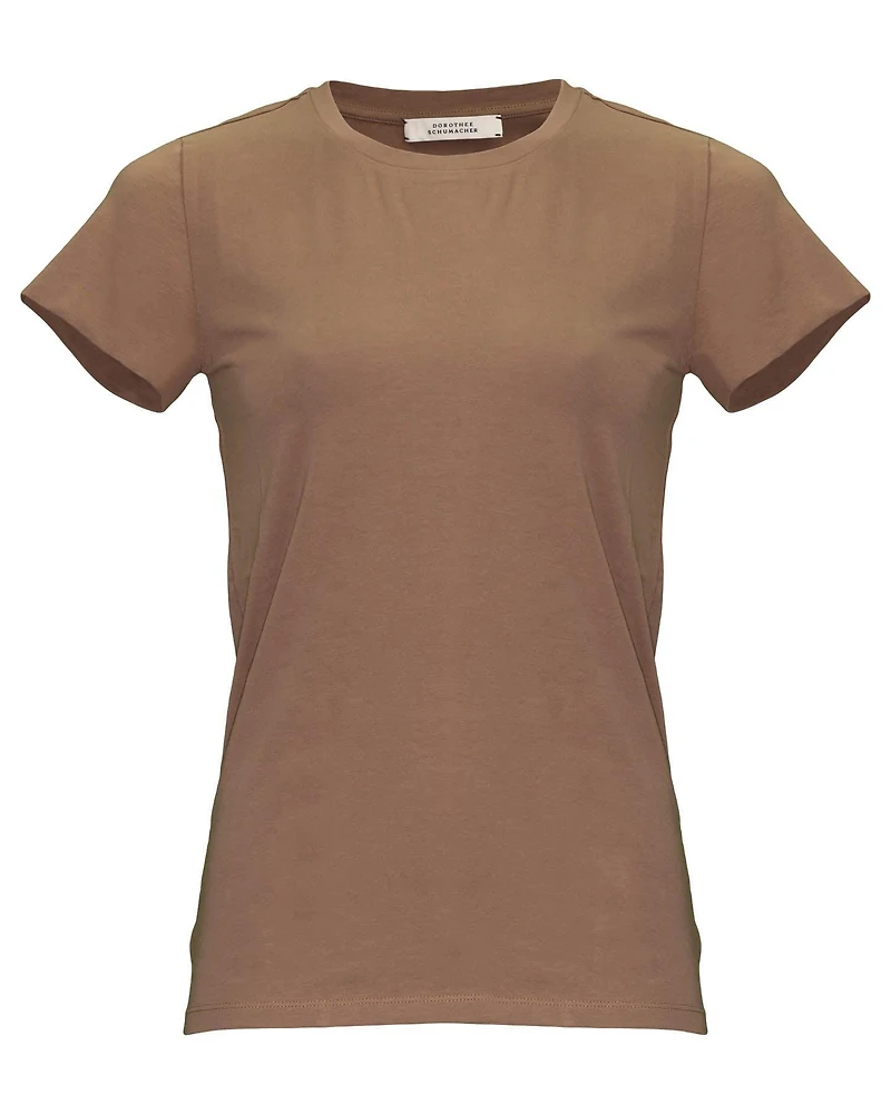 Dorothee Schumacher All Time Favorites Classic Tee Milky Nougat