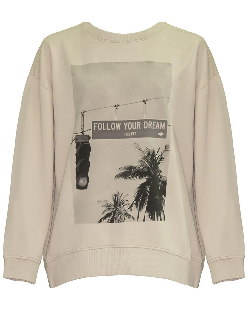 Dorothee Schumacher Casual Coolness Embossed Sweatshirt