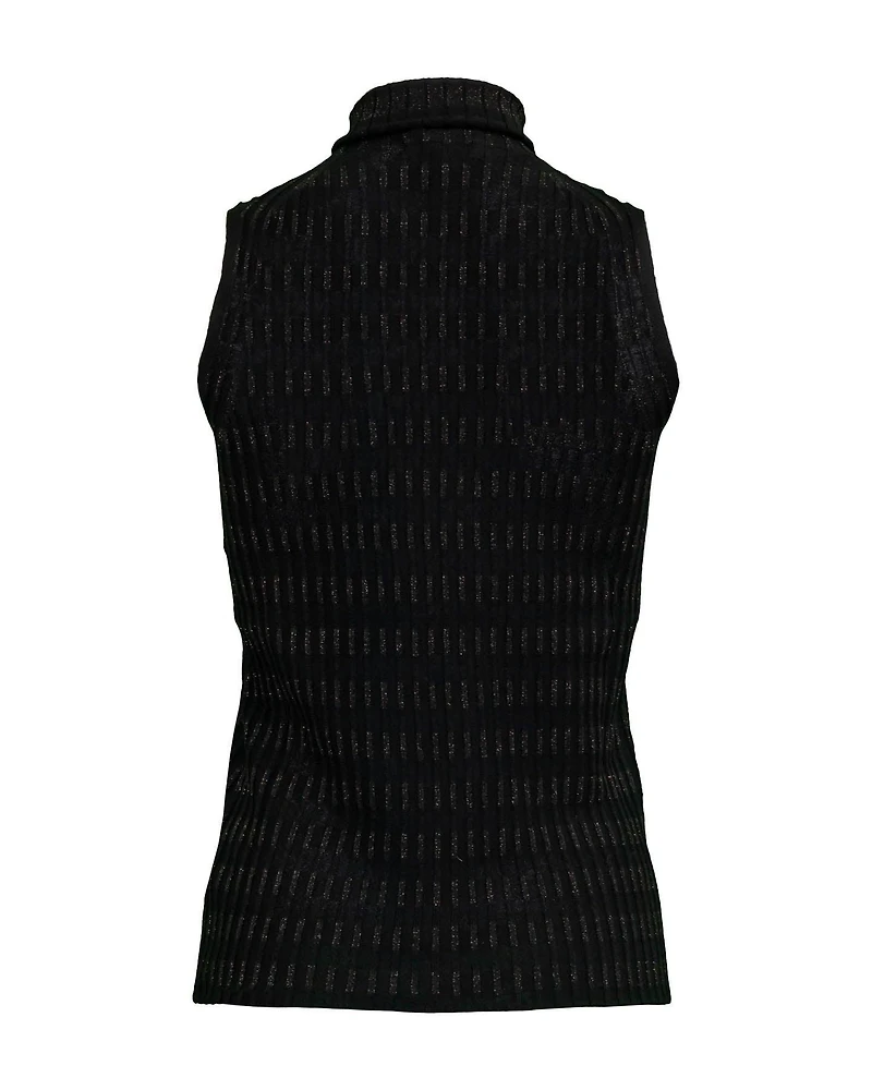 Dorothee Schumacher Charming Shine Turtleneck Tank Top