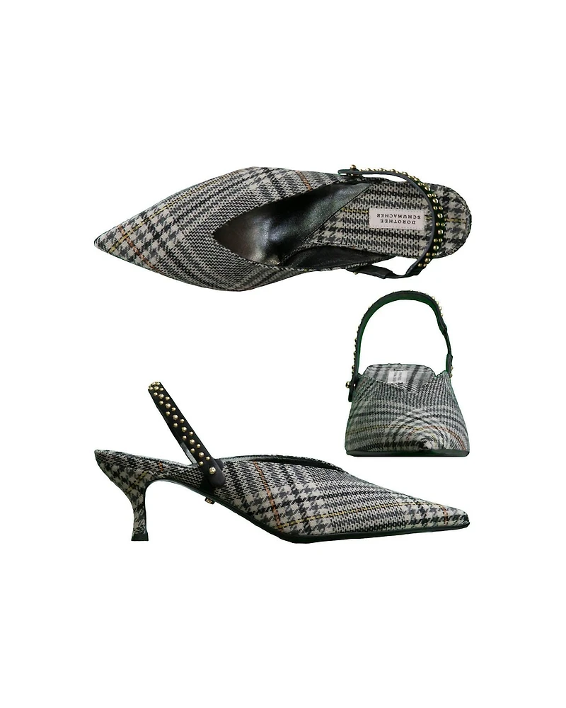 Check It Out Kitten Heel Pump
