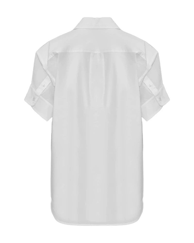 Dorothee Schumacher Cool Contrast Shirt White