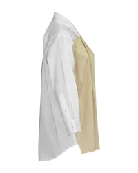Dorothee Schumacher Cool Contrasts Poplin Shirt Blouse