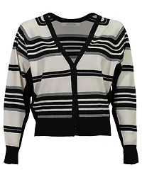 Dorothee Schumacher Cool Touch Stripe Cardigan