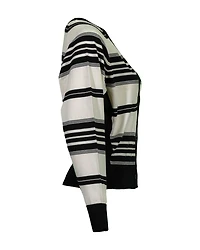 Dorothee Schumacher Cool Touch Stripe Cardigan