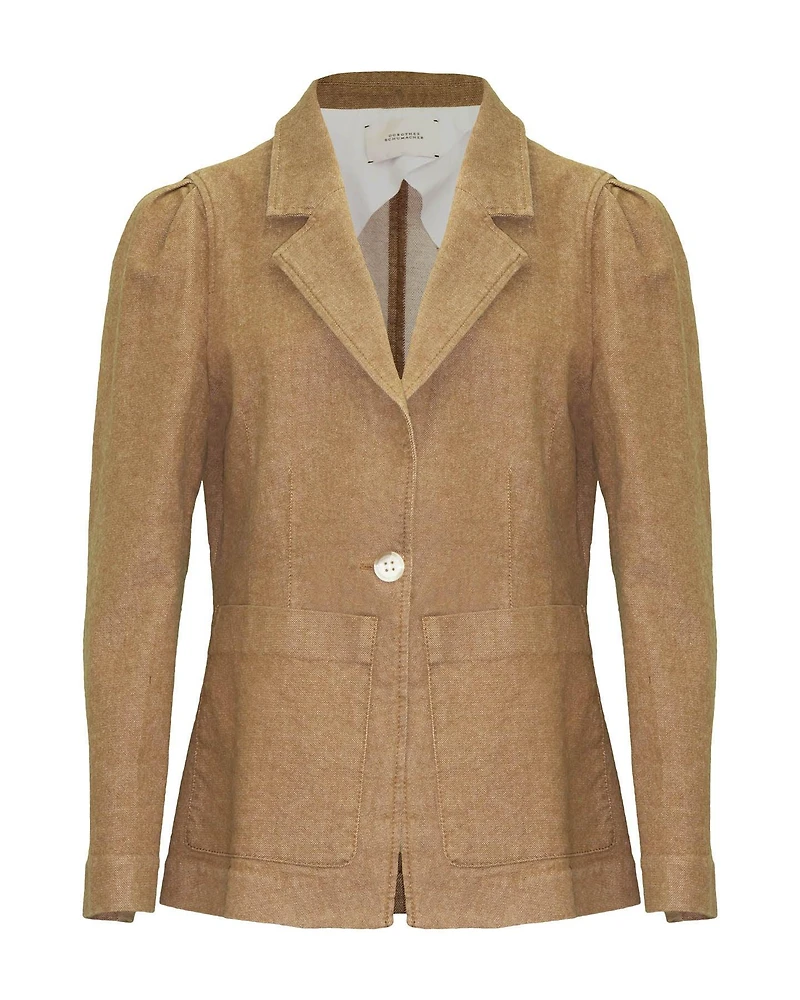 Dorothee Schumacher Denim Coolness Jacket Dark Amber