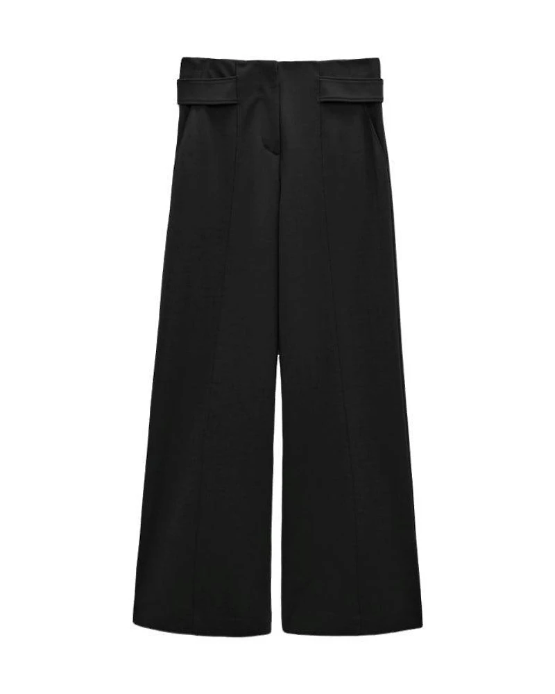 Dorothee Schumacher Emotional Essence Wide Leg Pants Black