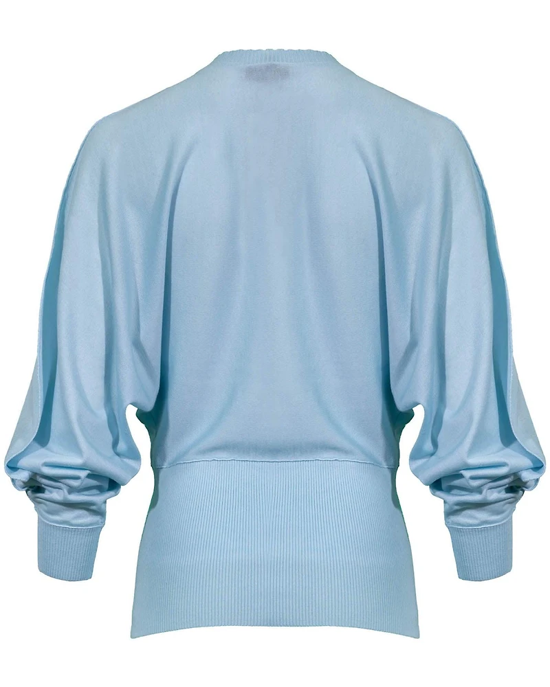 Dorothee Schumacher Essential Ease Pullover Aqua Blue