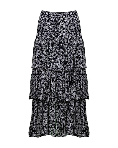 Dorothee Schumacher Floral Transparencies Skirt