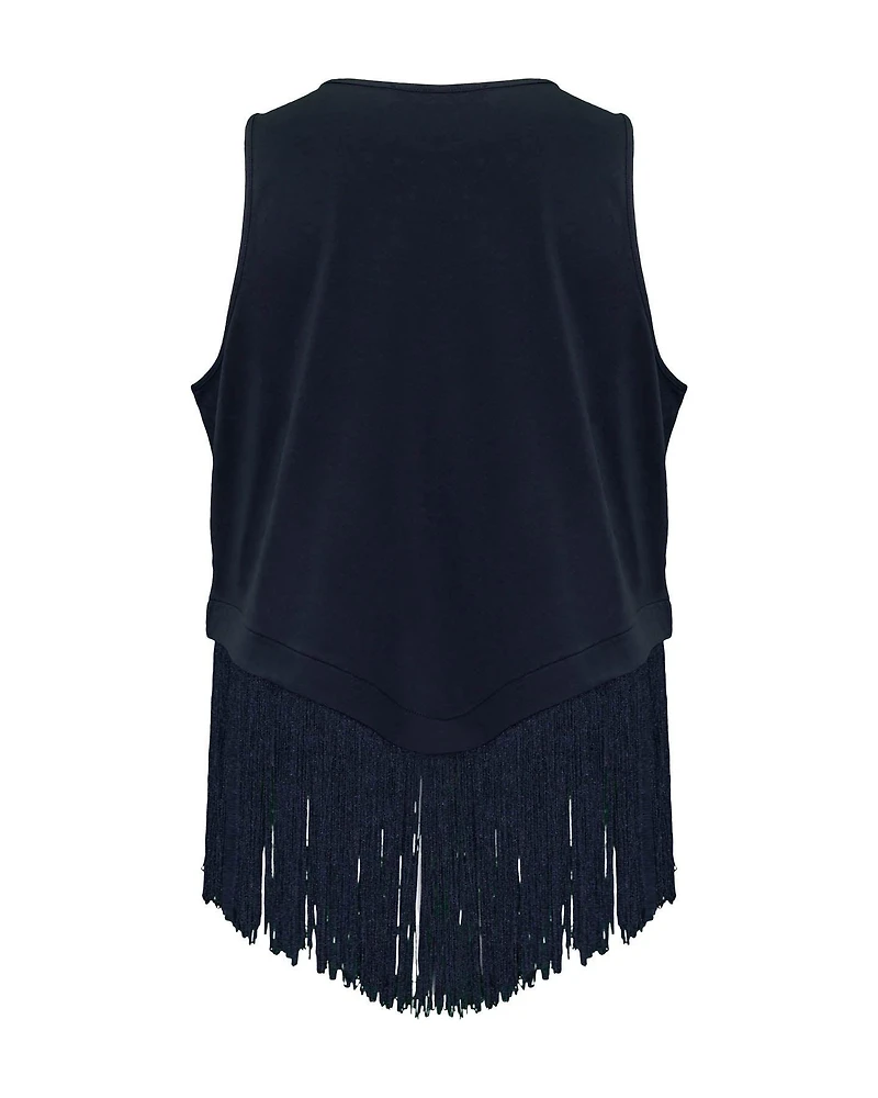 Dorothee Schumacher Fringy Moment Tank Top