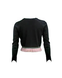 Graceful Stripes Cropped Cardigan