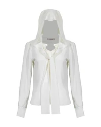 Dorothee Schumacher Modern Flow Hooded Blouse