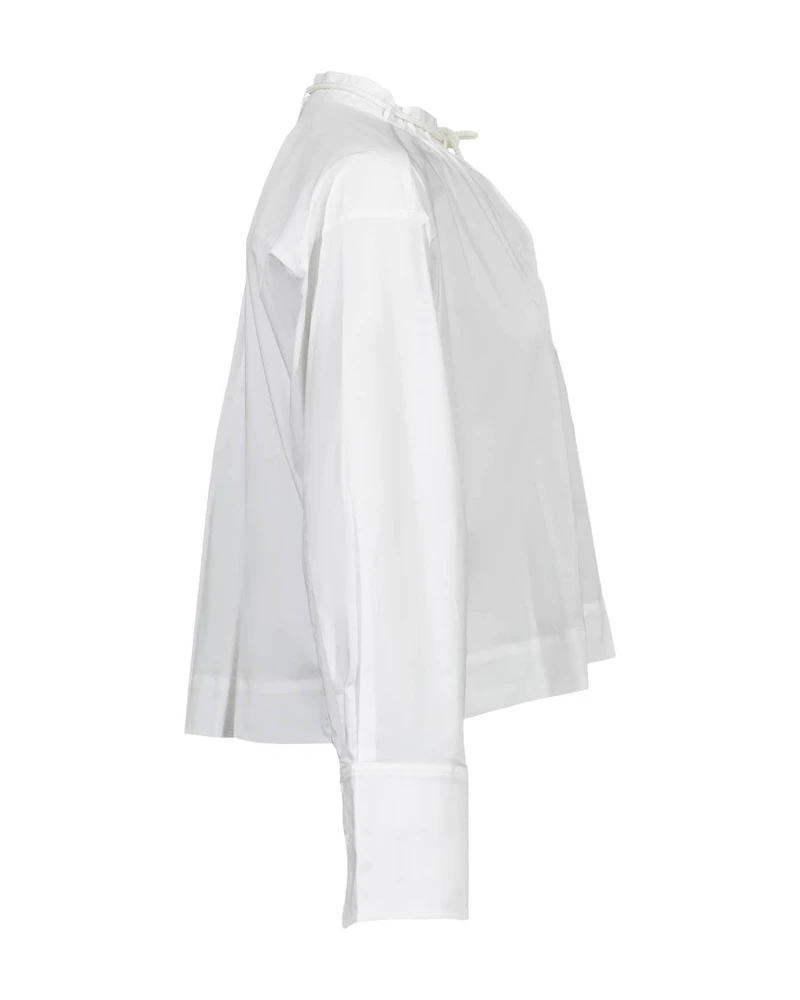 Dorothee Schumacher Poplin Power Cropped Blouse