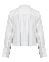 Dorothee Schumacher Poplin Power Cropped Blouse