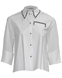 Dorothee Schumacher Poplin Power Crystal Blouse