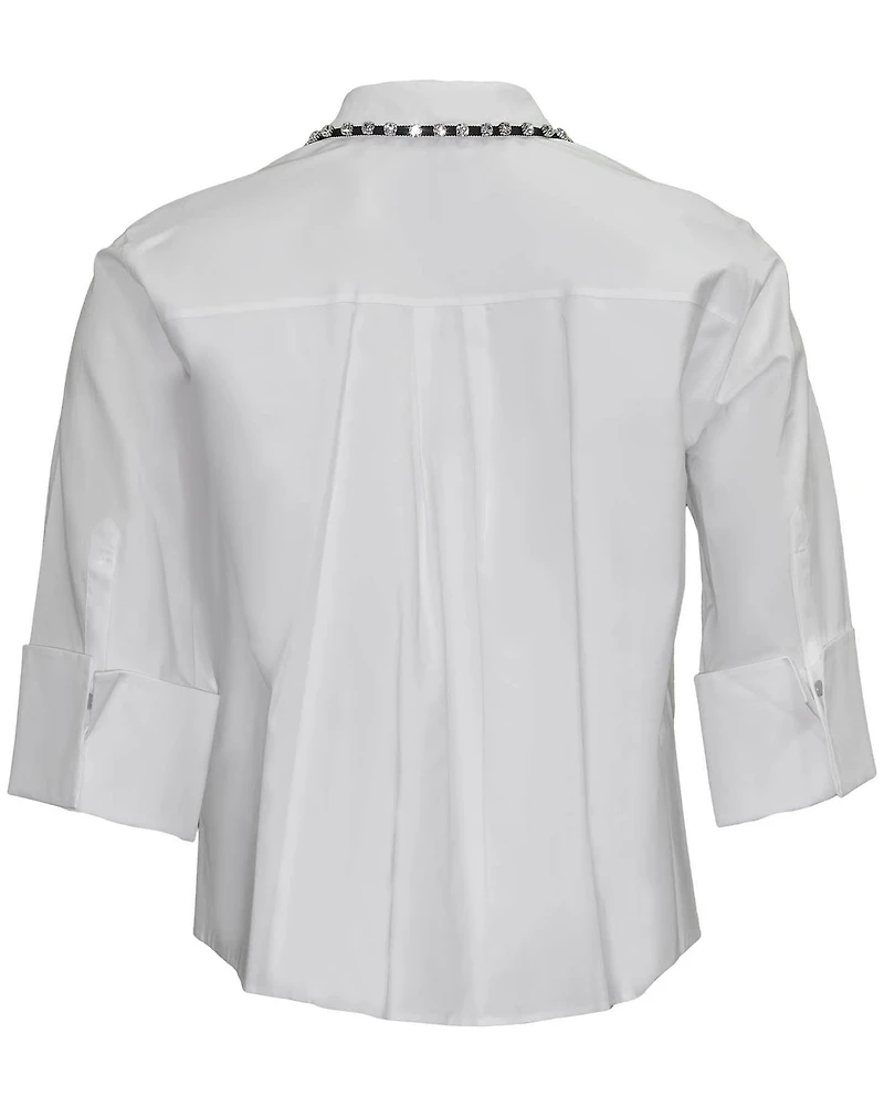 Dorothee Schumacher Poplin Power Crystal Blouse