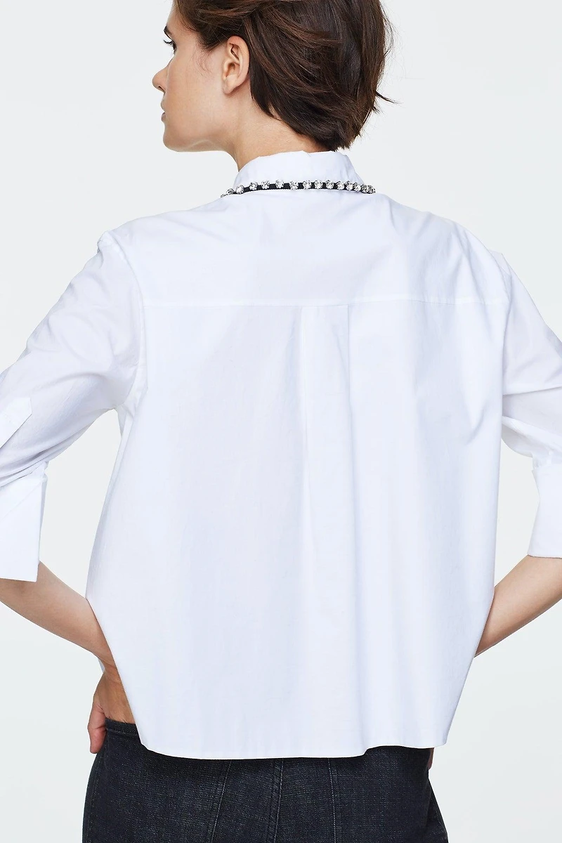 Dorothee Schumacher Poplin Power Crystal Blouse