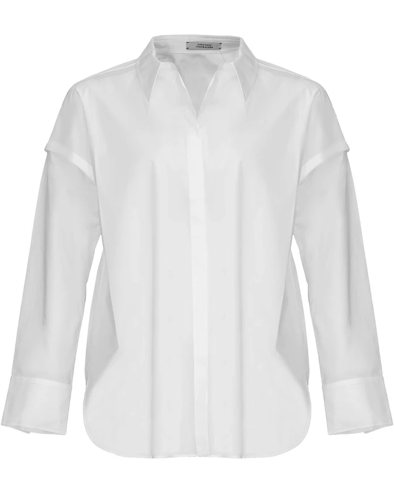 Dorothee Schumacher Poplin Power Shirt White