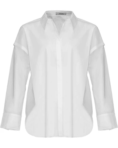 Dorothee Schumacher Poplin Power Shirt White
