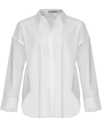 Dorothee Schumacher Poplin Power Shirt White