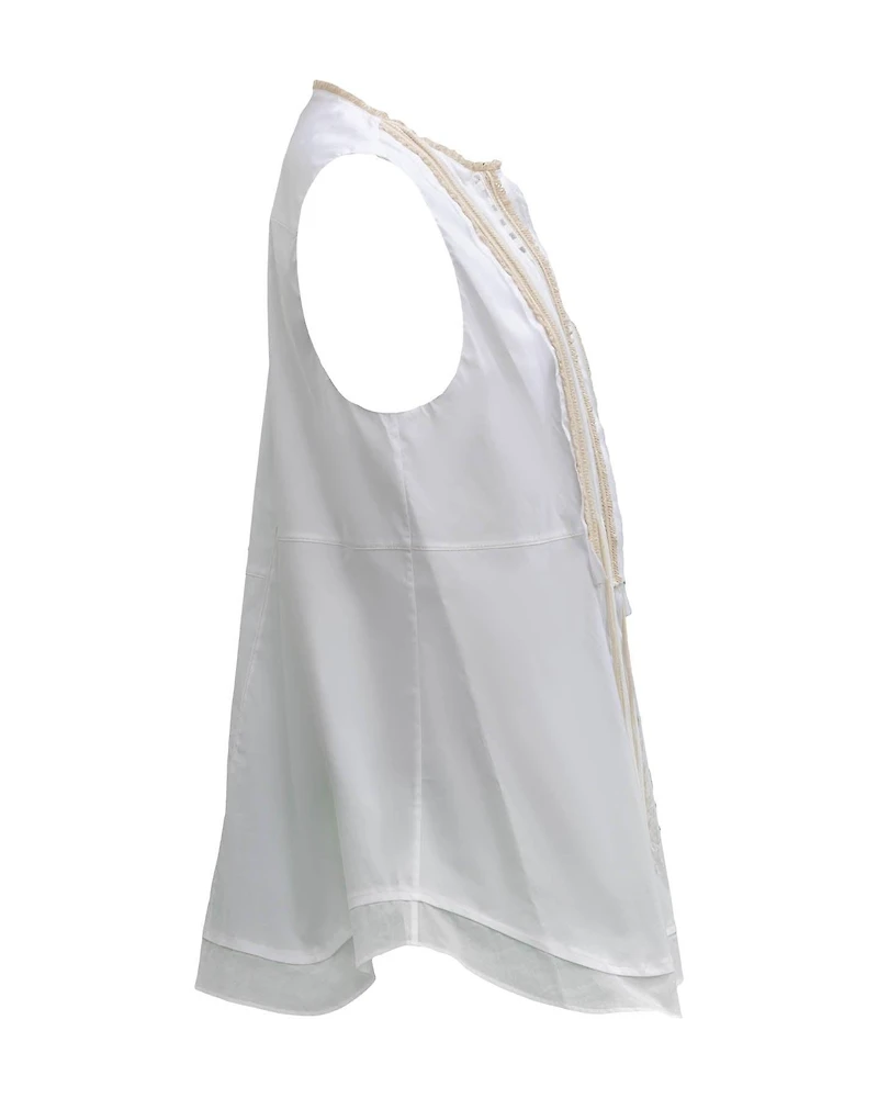 Poplin Power Sleeveless
