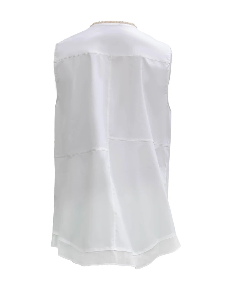 Poplin Power Sleeveless