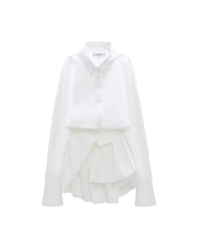 Dorothee Schumacher Poplin Power Wrap Detail Blouse