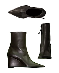 Dorothee Schumacher Sophisticated Chic Wedge Bootie