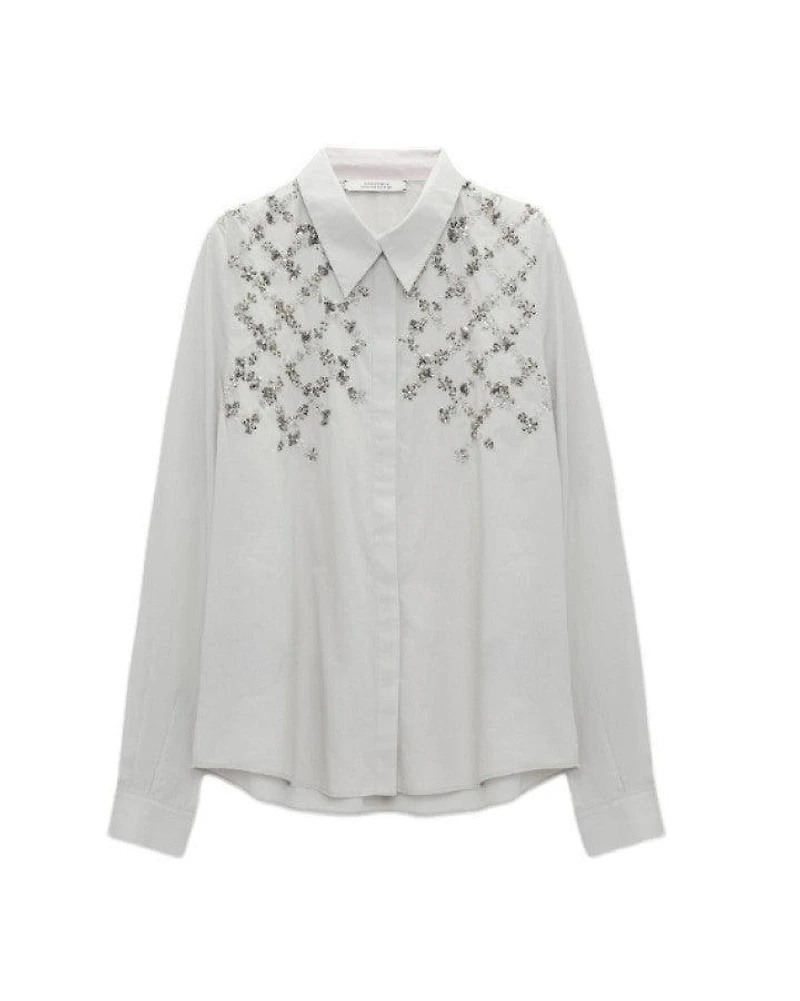 Dorothee Schumacher Sparkling Poplin Blouse