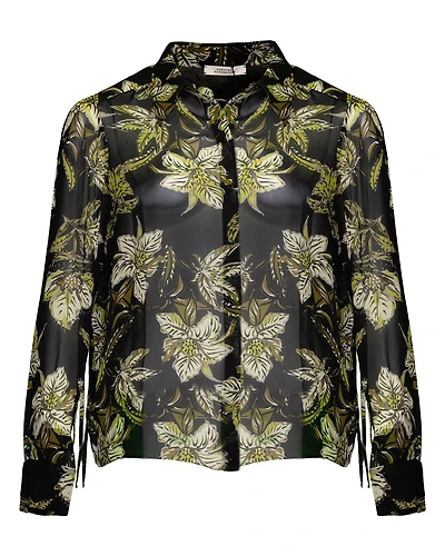 Dorothee Schumacher Translucent Florals Blouse