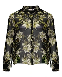 Dorothee Schumacher Translucent Florals Blouse