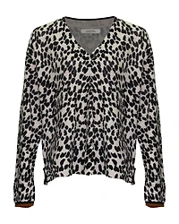Dorothee Schumacher Wild Touch V-Neck Pullover