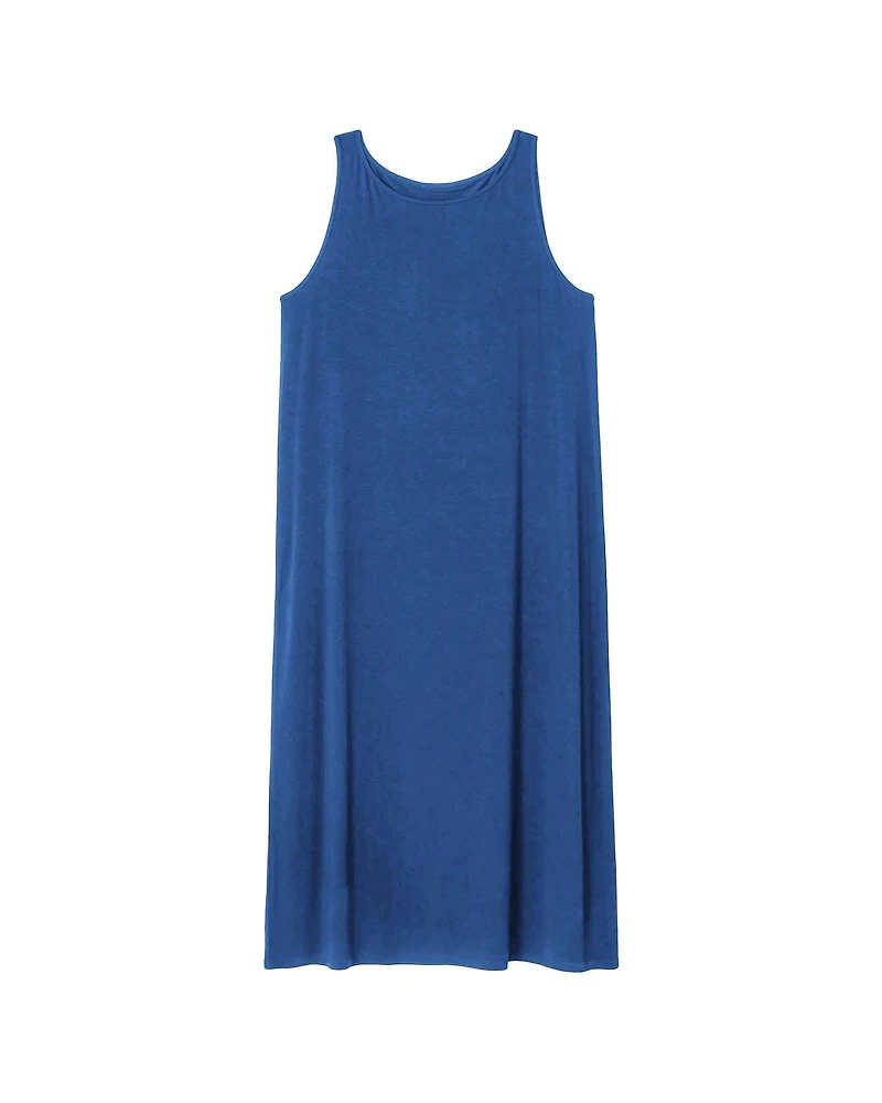 Eileen Fisher Bateau Neck Jersey Dress