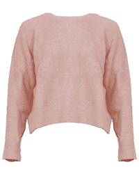 Boucle Crew Neck Box Top
