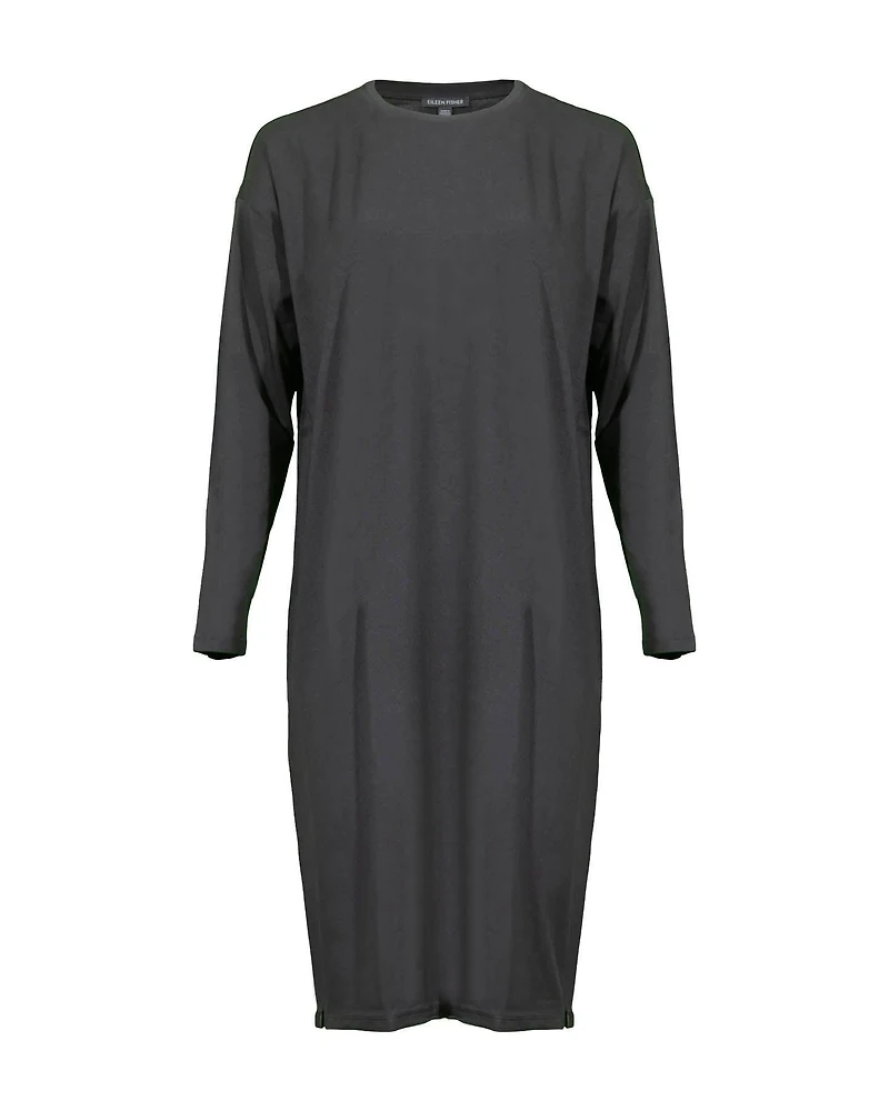 Eileen Fisher Boxy Zip Hem Dress
