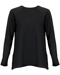 Brushed Terry Raglan Sleeve Top