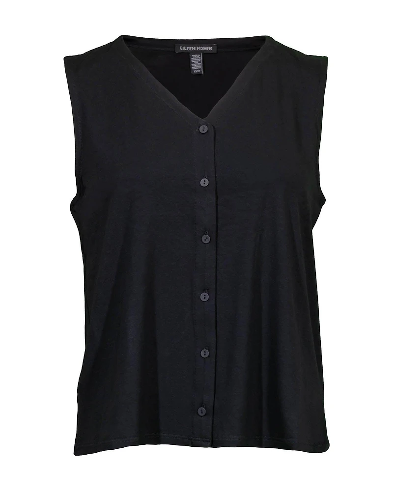 Eileen Fisher Button Down Shell
